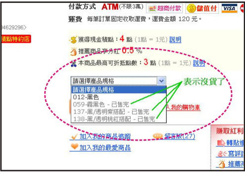 查詢門巿是否有現貨